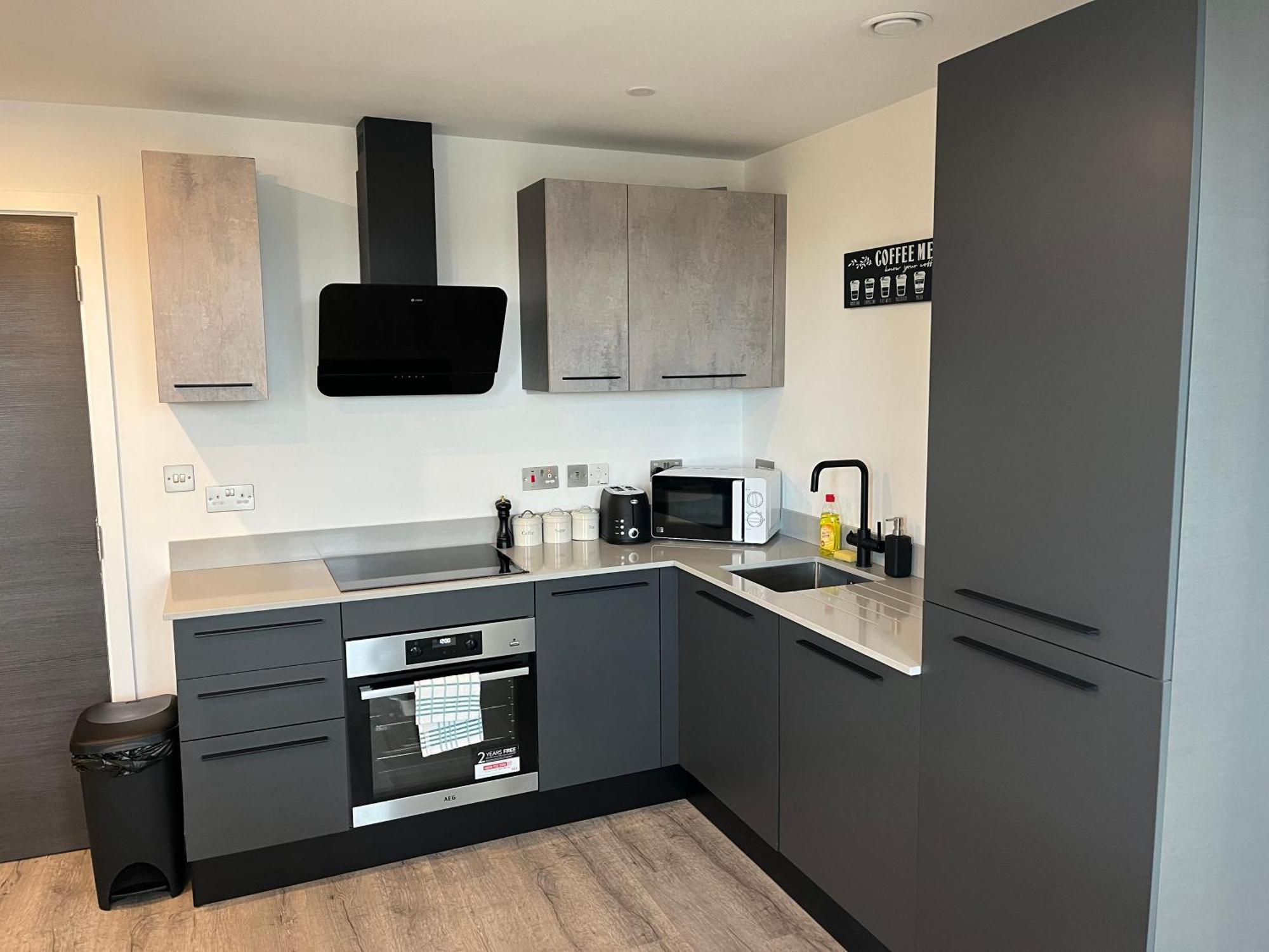 Superb New Build City Centre Flat And Gym ヨーク エクステリア 写真